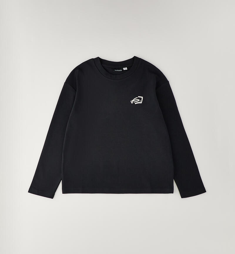 100% Cotton Boys' T-Shirt NERO-0658