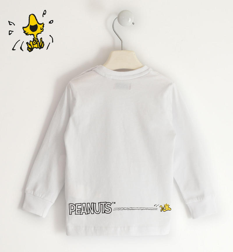 Maglietta bambino capsule Peanuts da 9 mesi a 8 anni Sarabanda BIANCO-0113