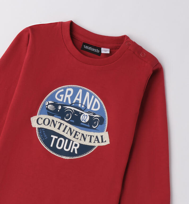 Boy's t-shirt with writing BORDEAUX-2297