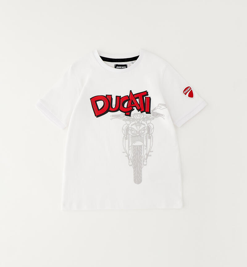 Ducati children's T-shirt BIANCO-0113