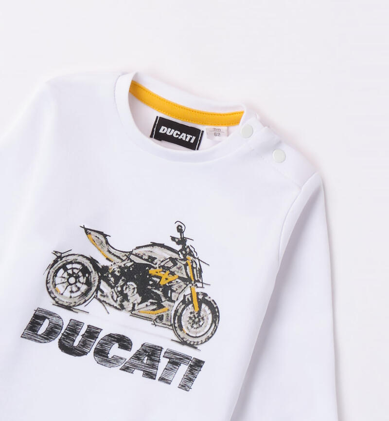 Maglietta bimbo Ducati da 3 a 24 mesi  BIANCO-0113