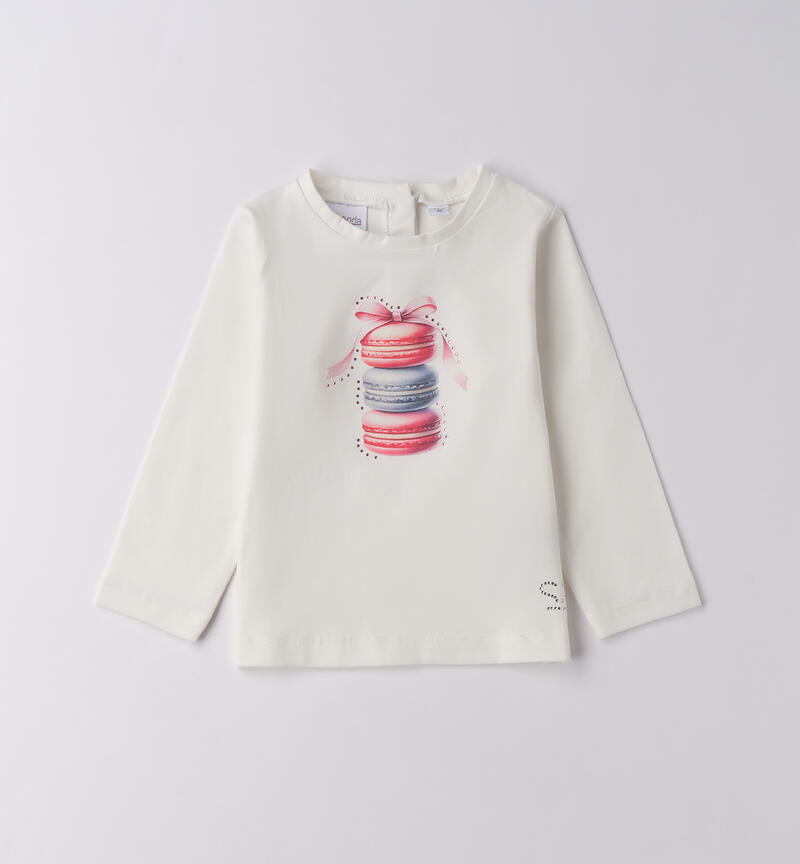 Maglietta da bambina PANNA-0112