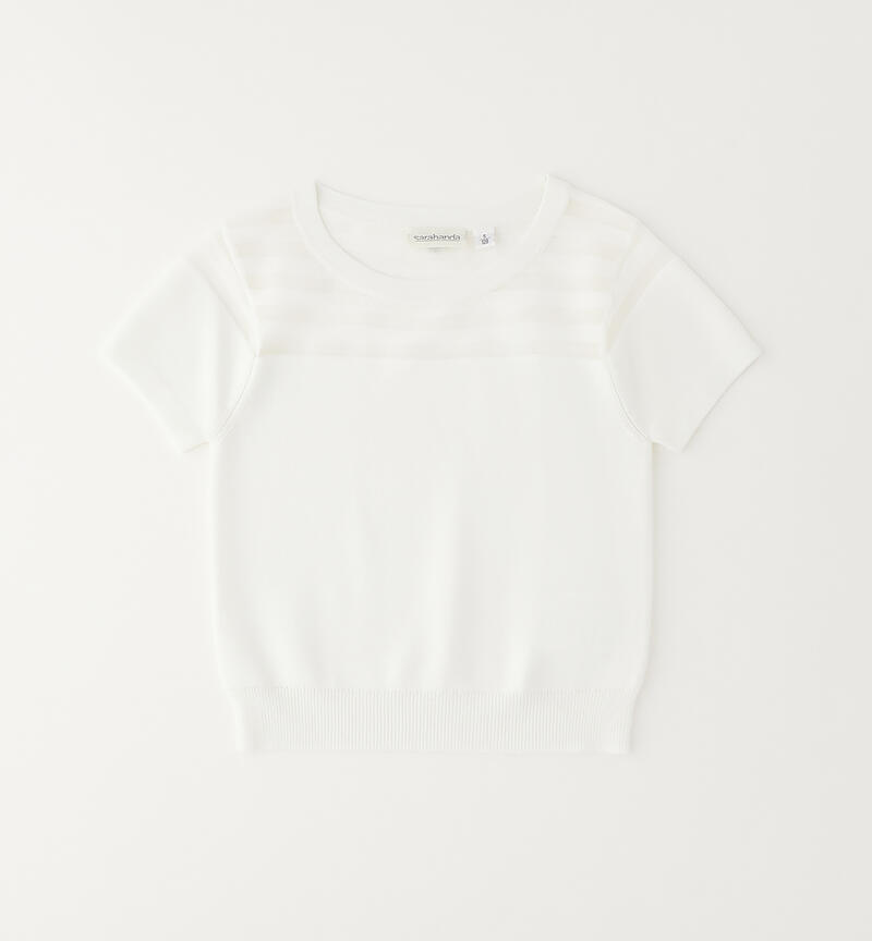 Sarabanda girls' T-shirt PANNA-0112