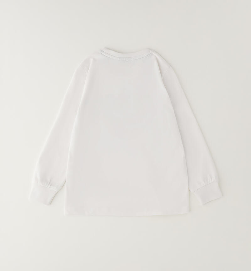 Maglietta da bambino BIANCO-0113