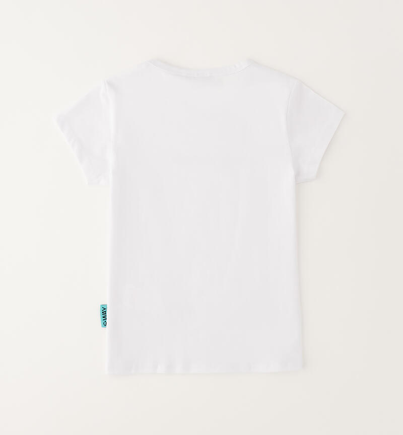 Girl's T-shirt BIANCO-0113