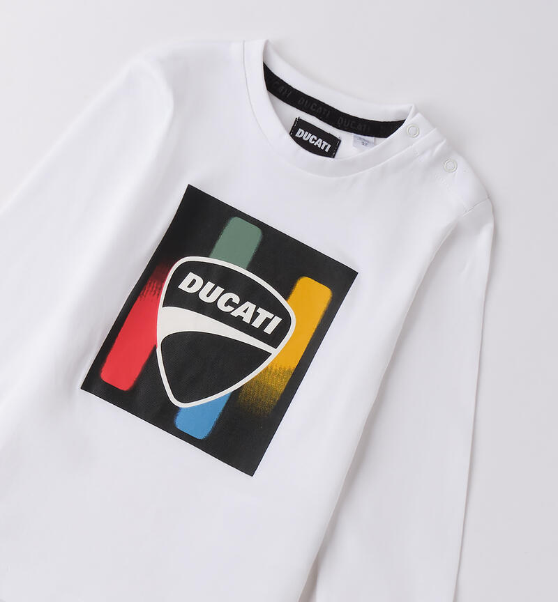 Maglietta Ducati bambino BIANCO-0113