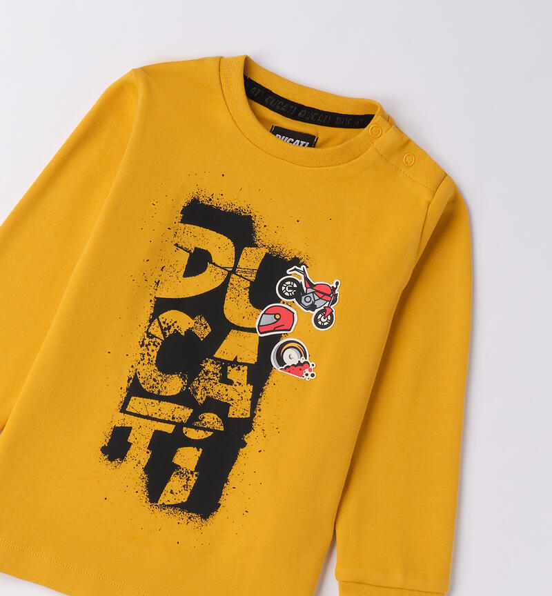 Maglietta Ducati girocollo SENAPE-1643