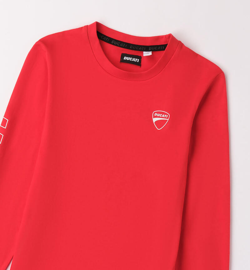 Ducati long-sleeved top for boys ROSSO-2236