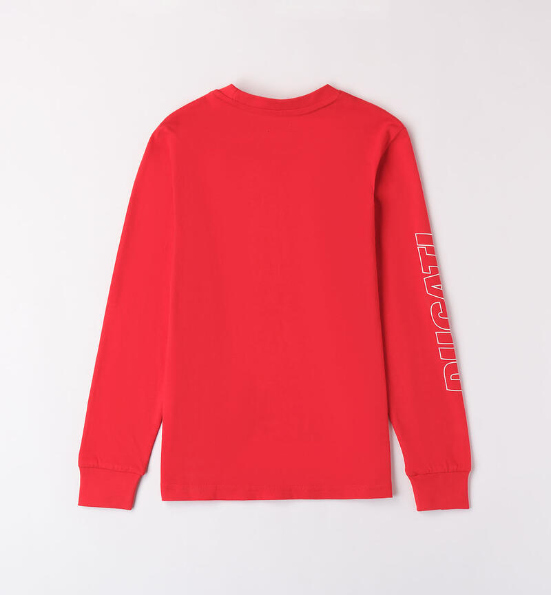 Ducati long-sleeved top for boys ROSSO-2236