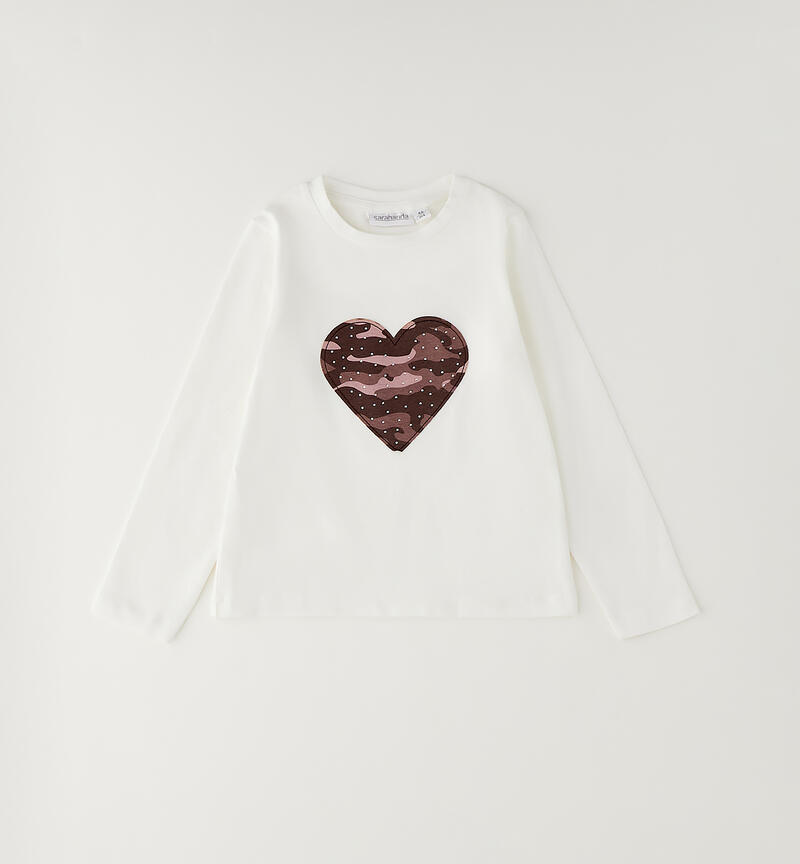 Girls' cotton T-shirt PANNA-0112