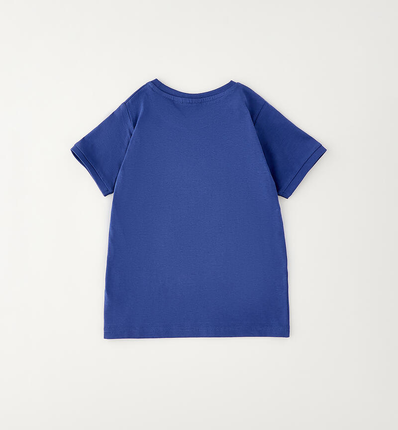 Maglietta manica corta bambino BLU-3652