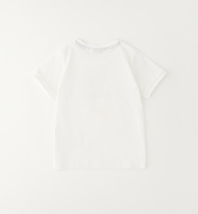 Maglietta manica corta bambino PANNA-0112