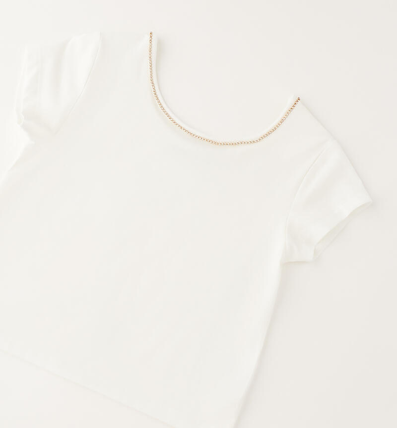 Girl's short-sleeved T-shirt PANNA-0112