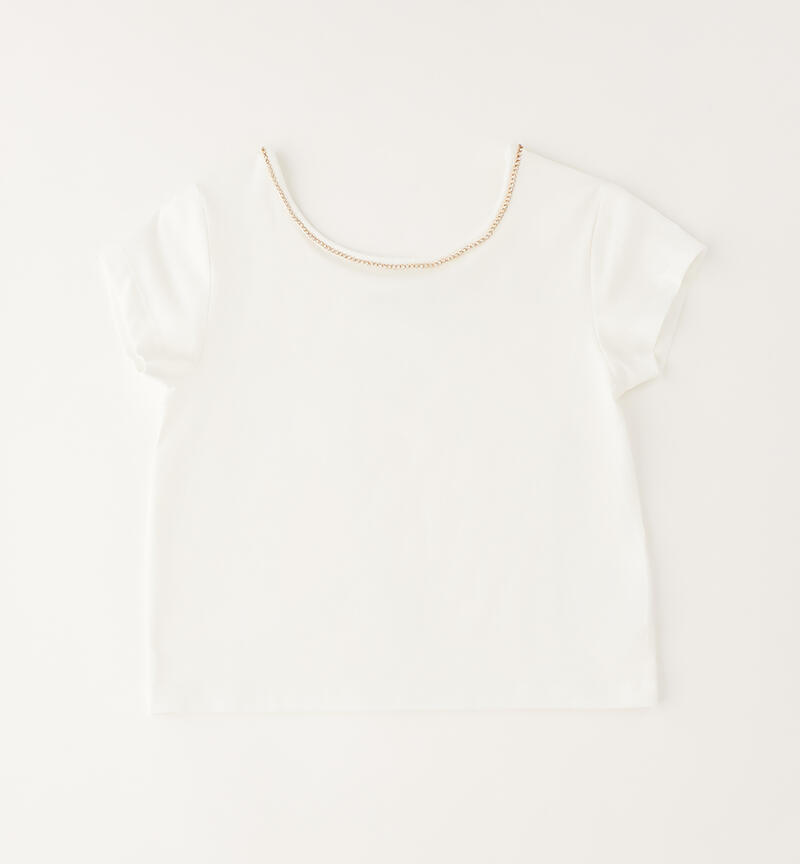 Girl's short-sleeved T-shirt PANNA-0112