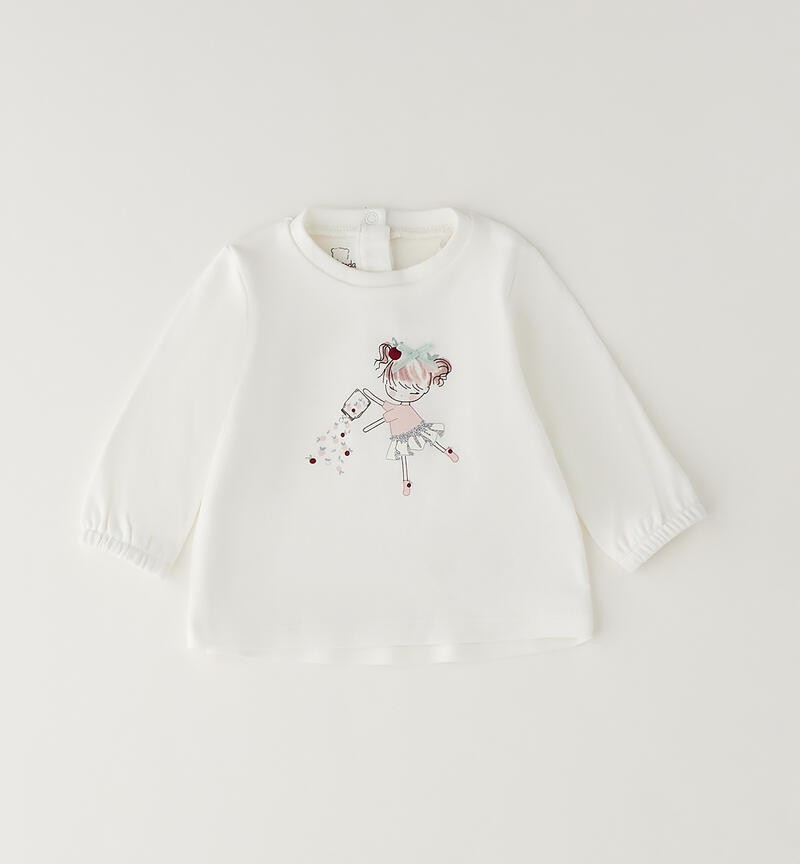Maglietta Minibanda bimba PANNA-0112