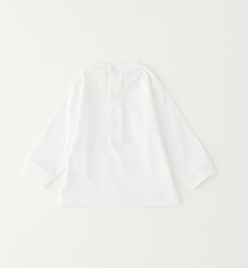 Maglietta neonato Minibanda BIANCO-0113