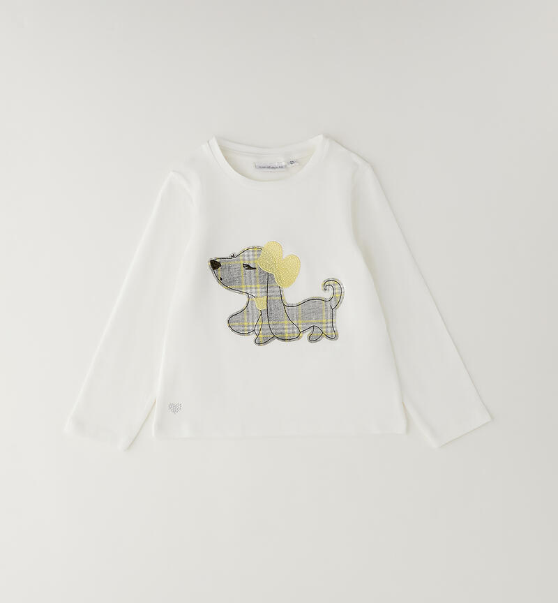 Sarabanda T-shirt for girls PANNA-0112