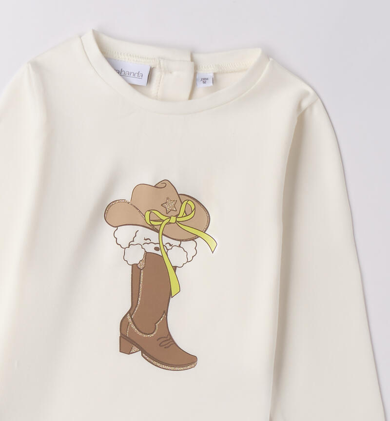Sarabanda t-shirt for girls PANNA-0112