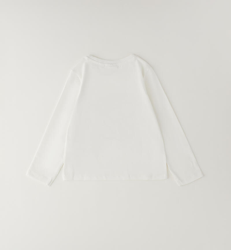 Sarabanda T-shirt for girls PANNA-0112