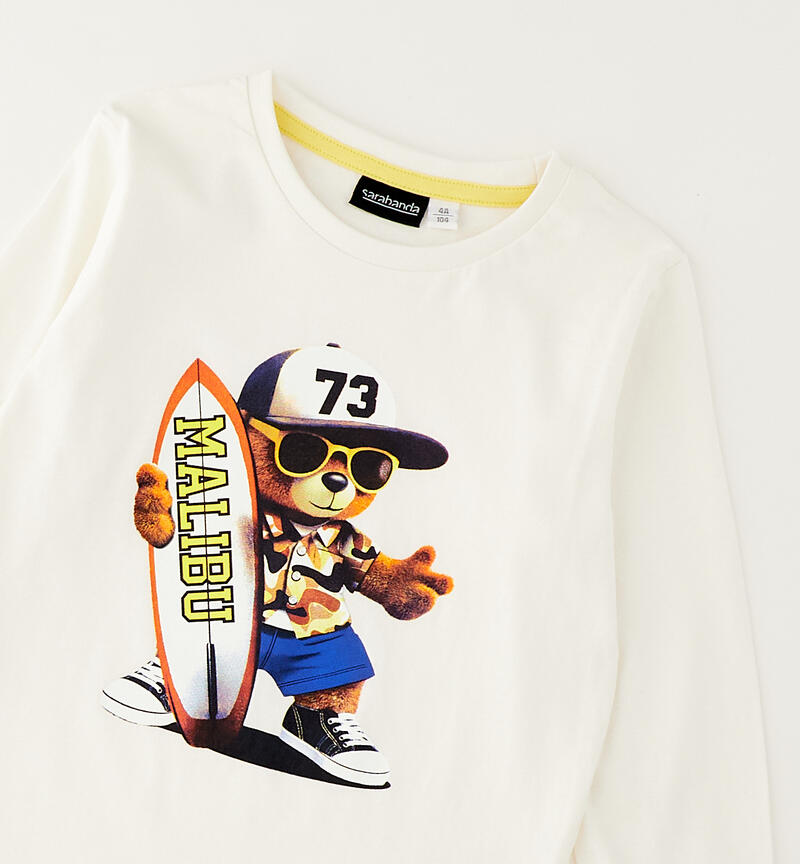 Maglietta per bambino Sarabanda PANNA-0112