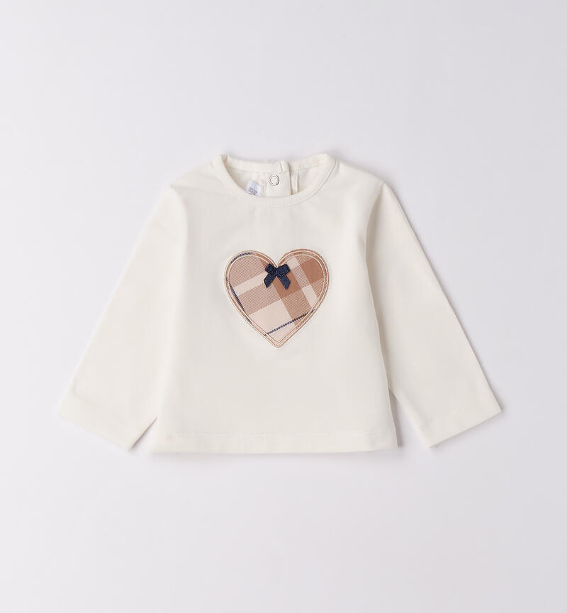Maglietta per bimba PANNA-0112