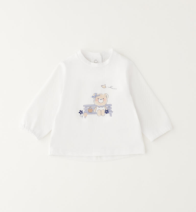 Baby girl's T-shirt BIANCO-0113