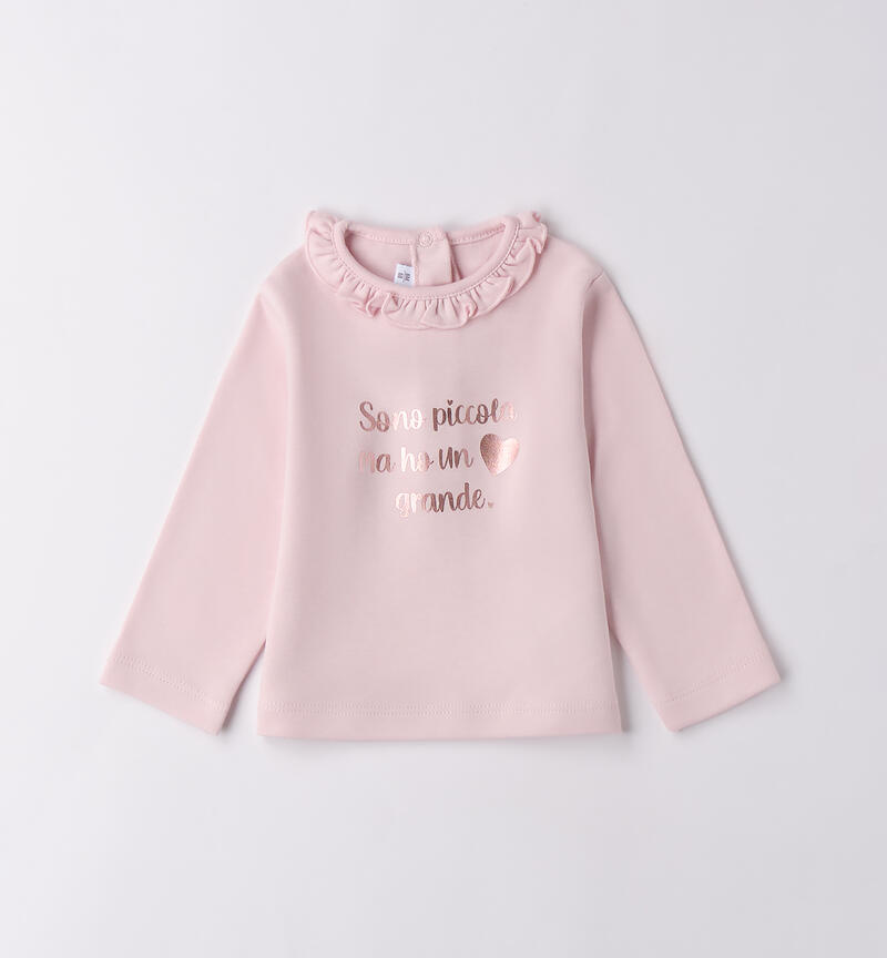 T-shirt for baby girl PINK-2714