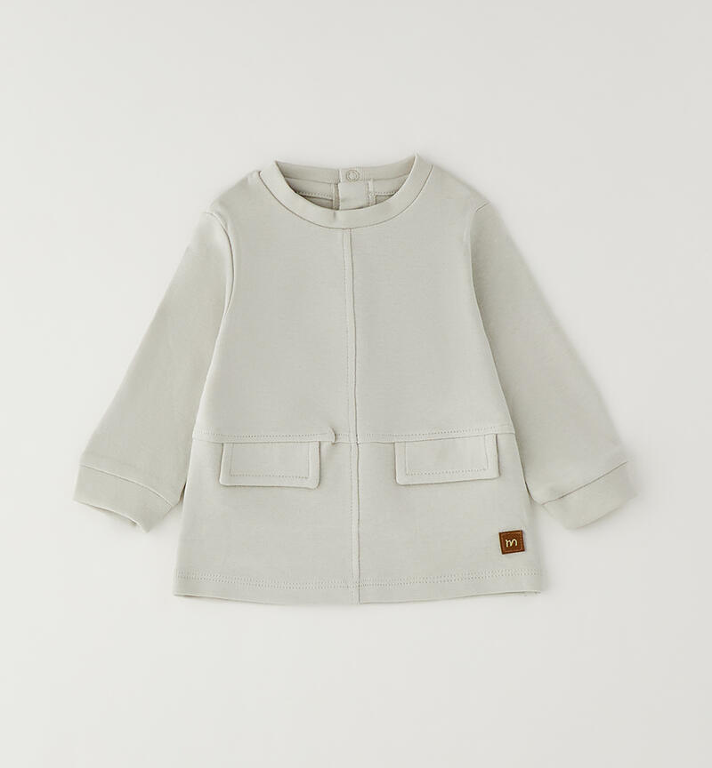 Maglietta per neonato BEIGE-0421