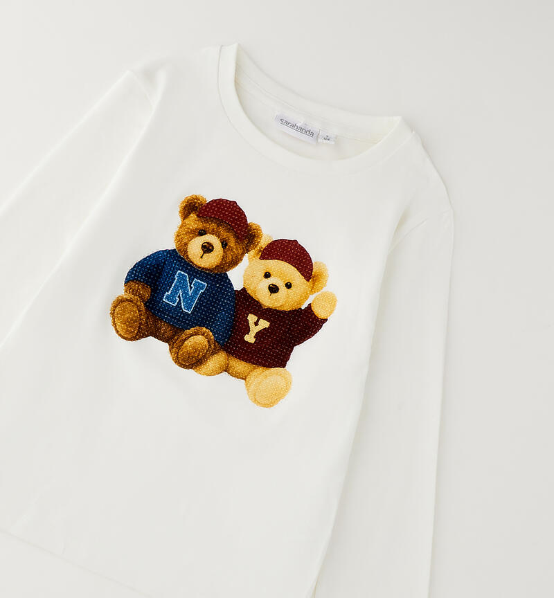 Girl's cotton T-shirt PANNA-0112