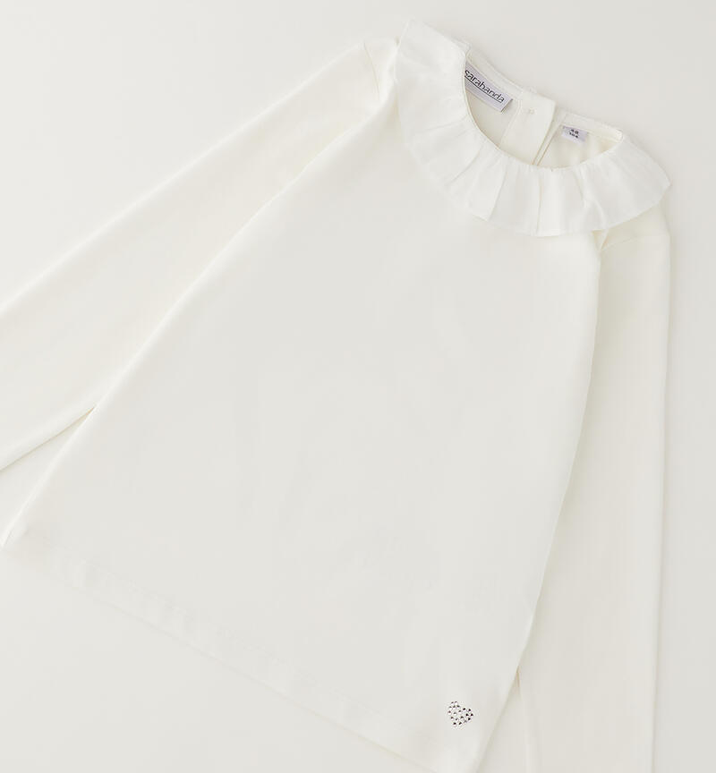 Sarabanda T-shirt for girls PANNA-0112