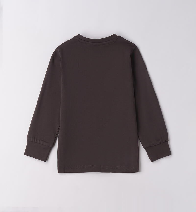 Maglietta Sarabanda per bambino GRIGIO SCURO-0566