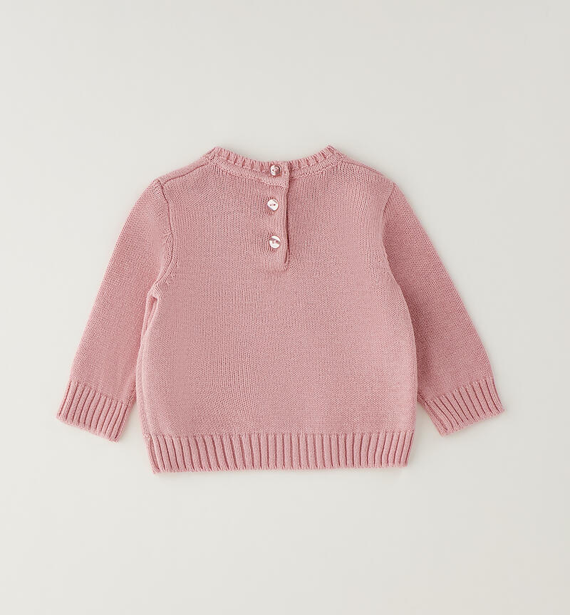 Maglioncino neonata ROSA-3031