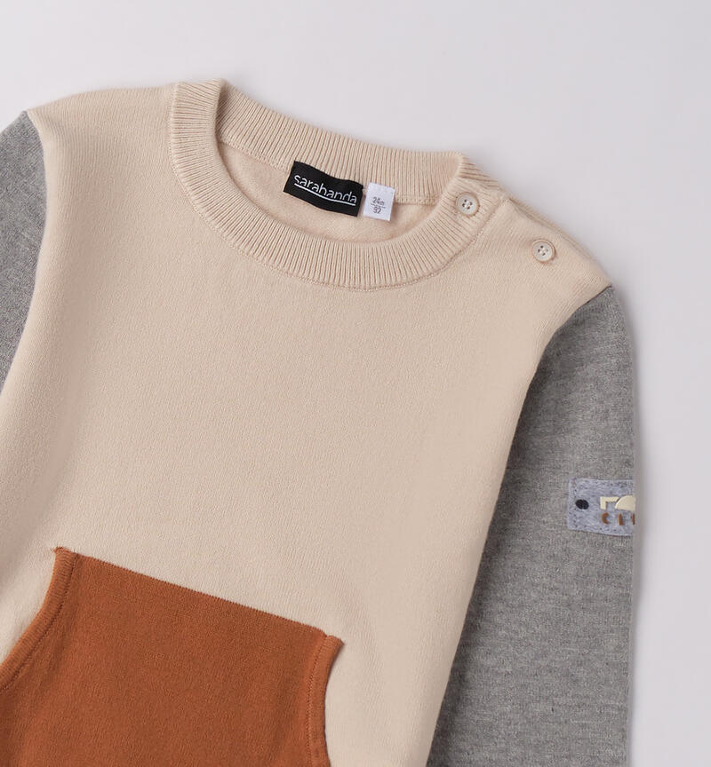 Maglione bambino multicolor ECRU'-0164