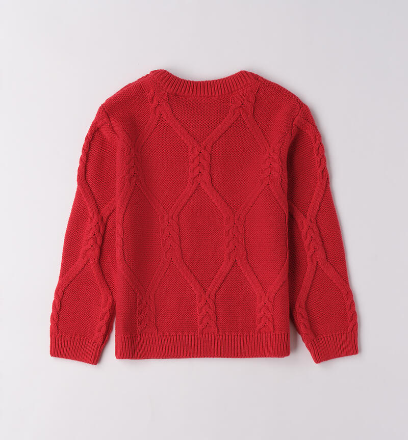 Maglione bambino Sarabanda ROSSO-2253