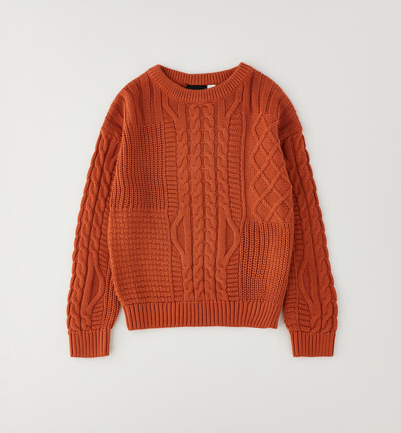 Maglione bambino Sarabanda RUGGINE-1951