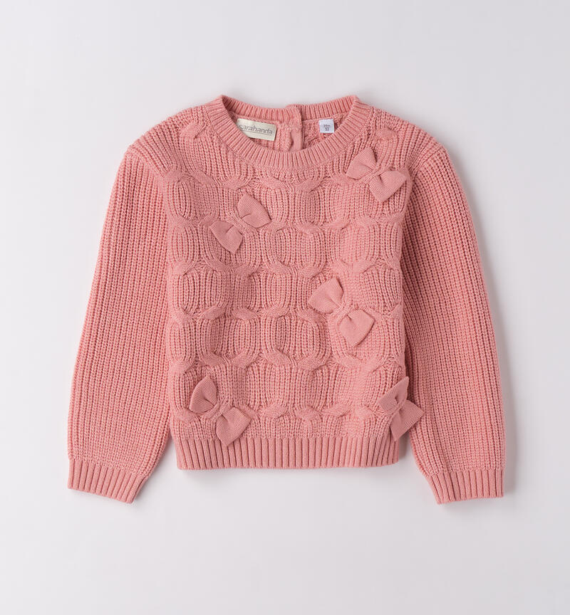 Maglione da bambina  ROSA-2524