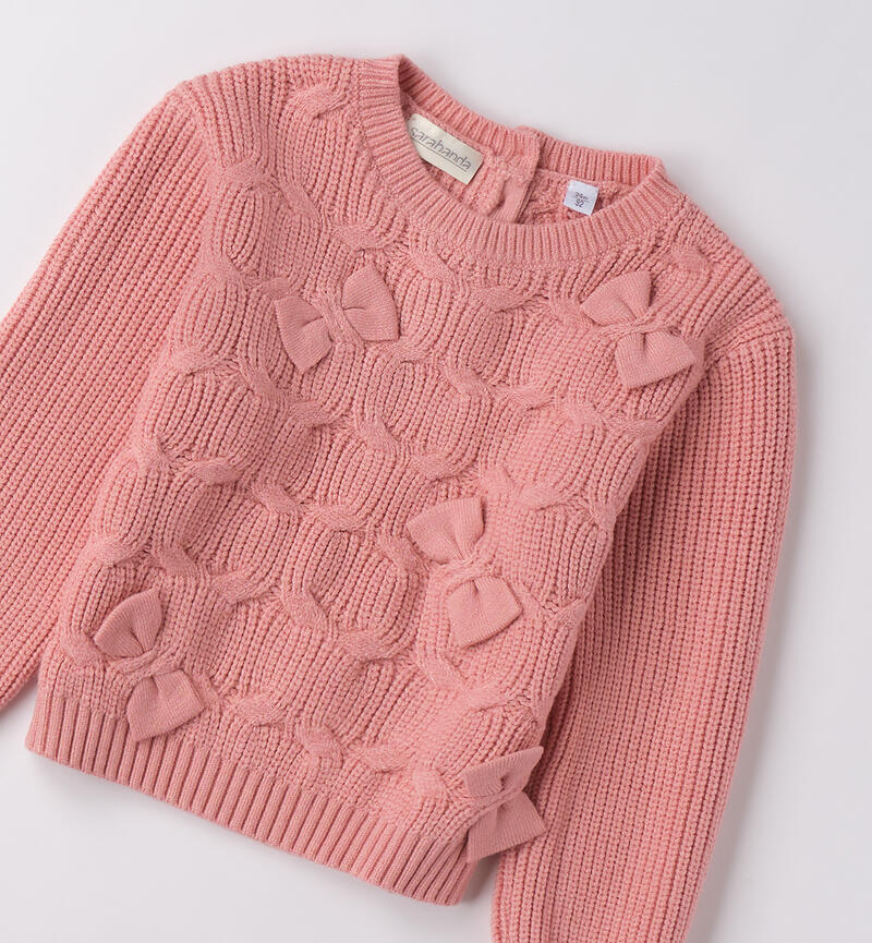 Maglione da bambina  ROSA-2524