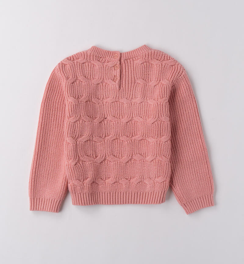 Maglione da bambina  ROSA-2524
