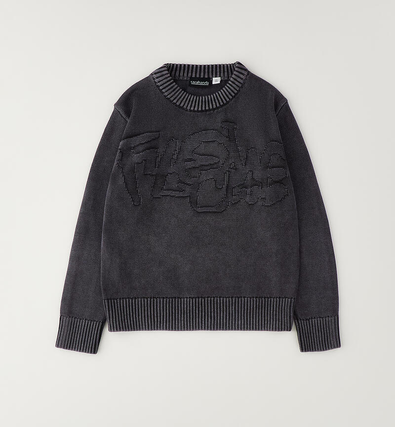 Maglione da bambino GRIGIO-0567