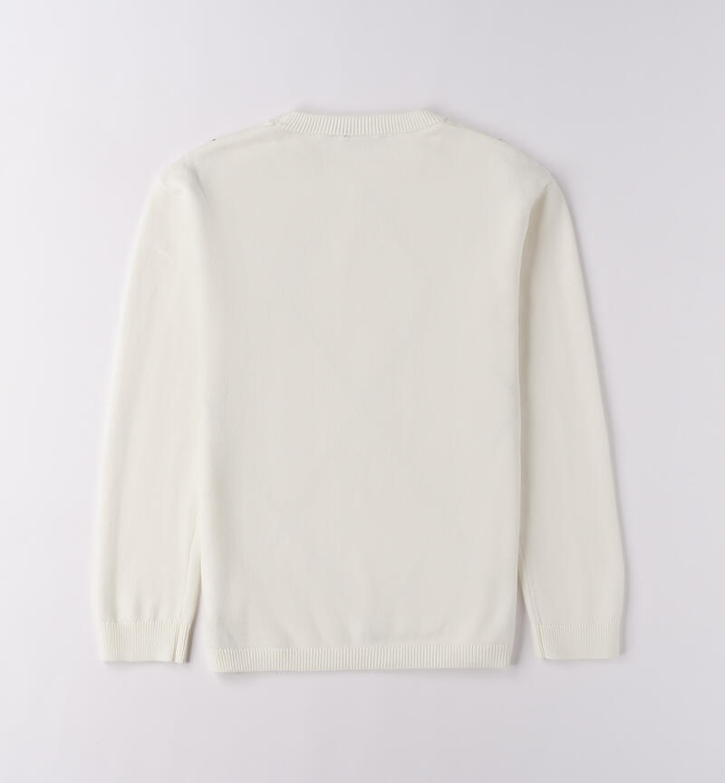 Maglione da ragazzo Sarabanda PANNA-0112