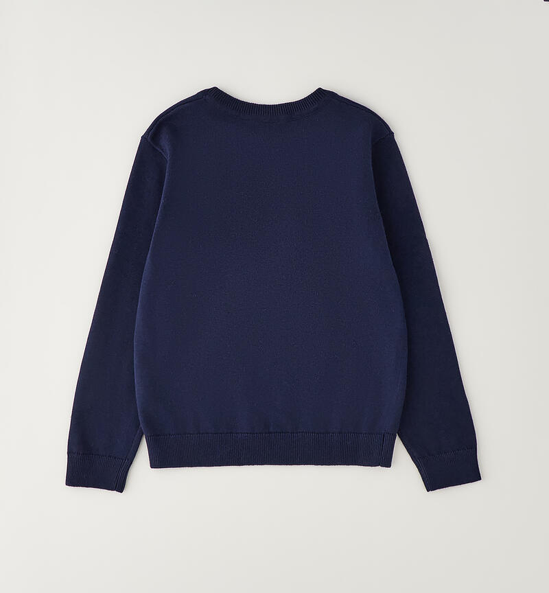 Kids' Christmas sweater NAVY-3854