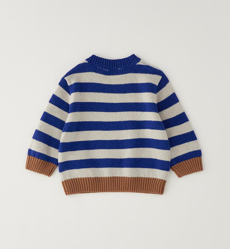 Maglione neonato Minibanda BLU-3766