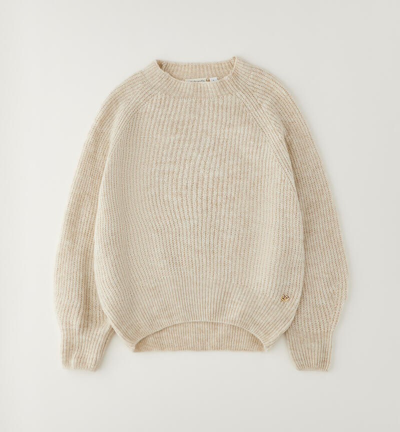 Maglione per ragazza BEIGE-0151