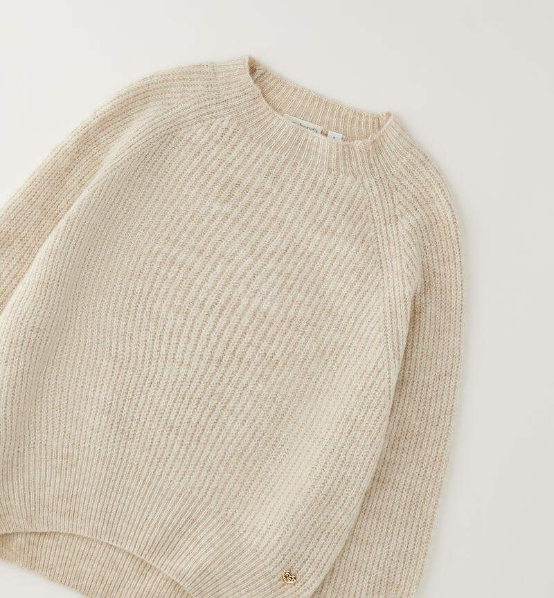 Maglione per ragazza BEIGE-0151