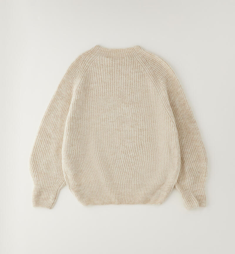 Maglione per ragazza BEIGE-0151