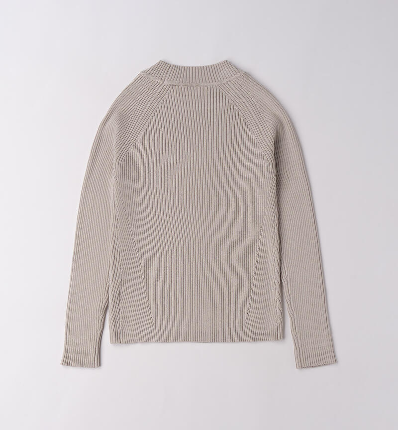 Maglione per ragazza GRIGIO-0515
