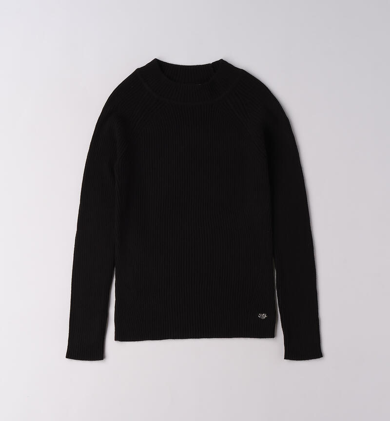 Maglione per ragazza NERO-0658