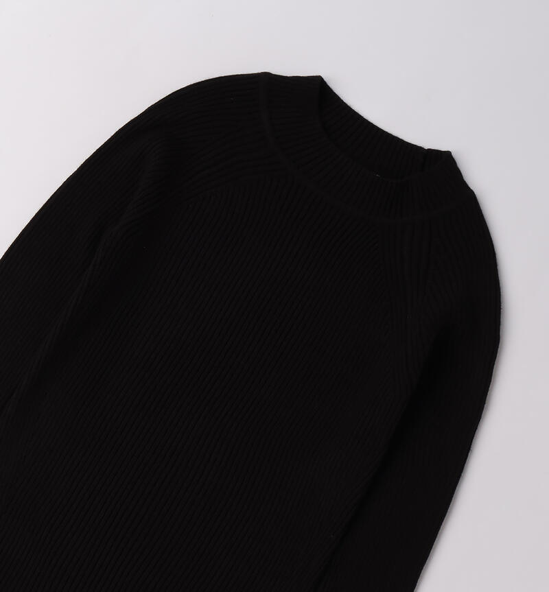 Maglione per ragazza NERO-0658