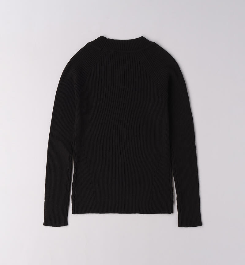 Maglione per ragazza NERO-0658