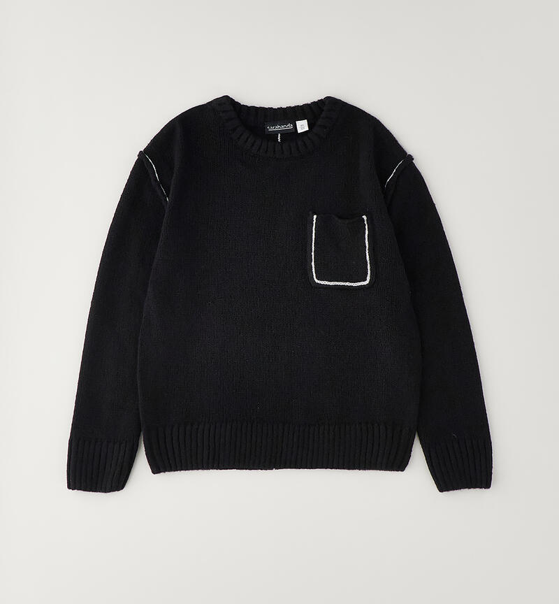 Maglione Sarabanda bambino NERO-0658